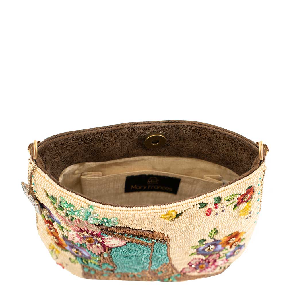 Hand-Beaded Cowgirl Boots Handbag