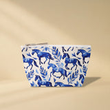Blue Stallion Cosmetic Pouch