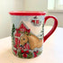 Palomino Christmas Horse Mug