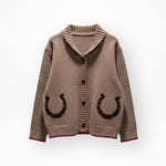Frontier Horseshoe Boy's Cardigan