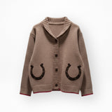 Frontier Horseshoe Boy's Cardigan