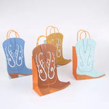 Western Boot Party Bags (8 pack)