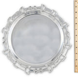 Snaffle Bit Equestrian Aluminum Round Tray