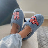 rodeo blue slippers