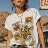 Vintage Western Postage T-Shirt