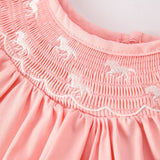 suzie embroidered horse dress