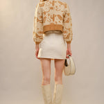 Horseshoe Tie Front Cardigan