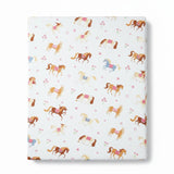 Pony Parade Fitted Crib Sheet