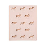 Pony Snuggles Organic Baby Blanket