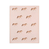 Pony Snuggles Organic Baby Blanket