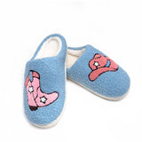 rodeo blue slippers