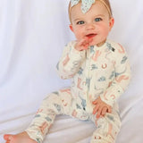 western bamboo onesie