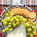 Snaffle Bit Equestrian Aluminum Round Tray