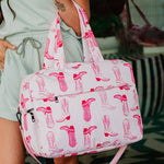 Pink Boots Weekender Bag