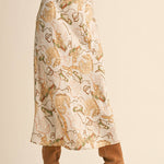 Love of Horses Midi Slip Skirt