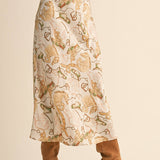 Love of Horses Midi Slip Skirt