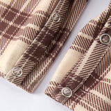 Plaid Horse Baby Boy Romper