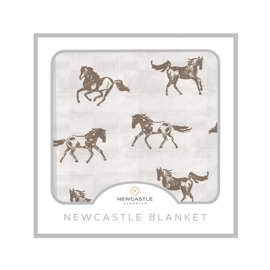 galloping horses blanket