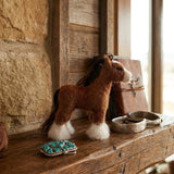 Enfeite de Alpaca Clydesdale Feito à Mão