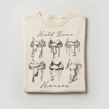 Hold Your Horses Graphic Tee Faire - Rustee Clothing