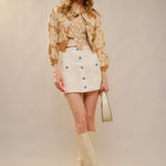 Horseshoe Tie Front Cardigan