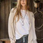 Western Horse Jacquard Shawl