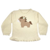 pony knit sweater