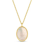 Horseshoe Shell Pendant Necklace