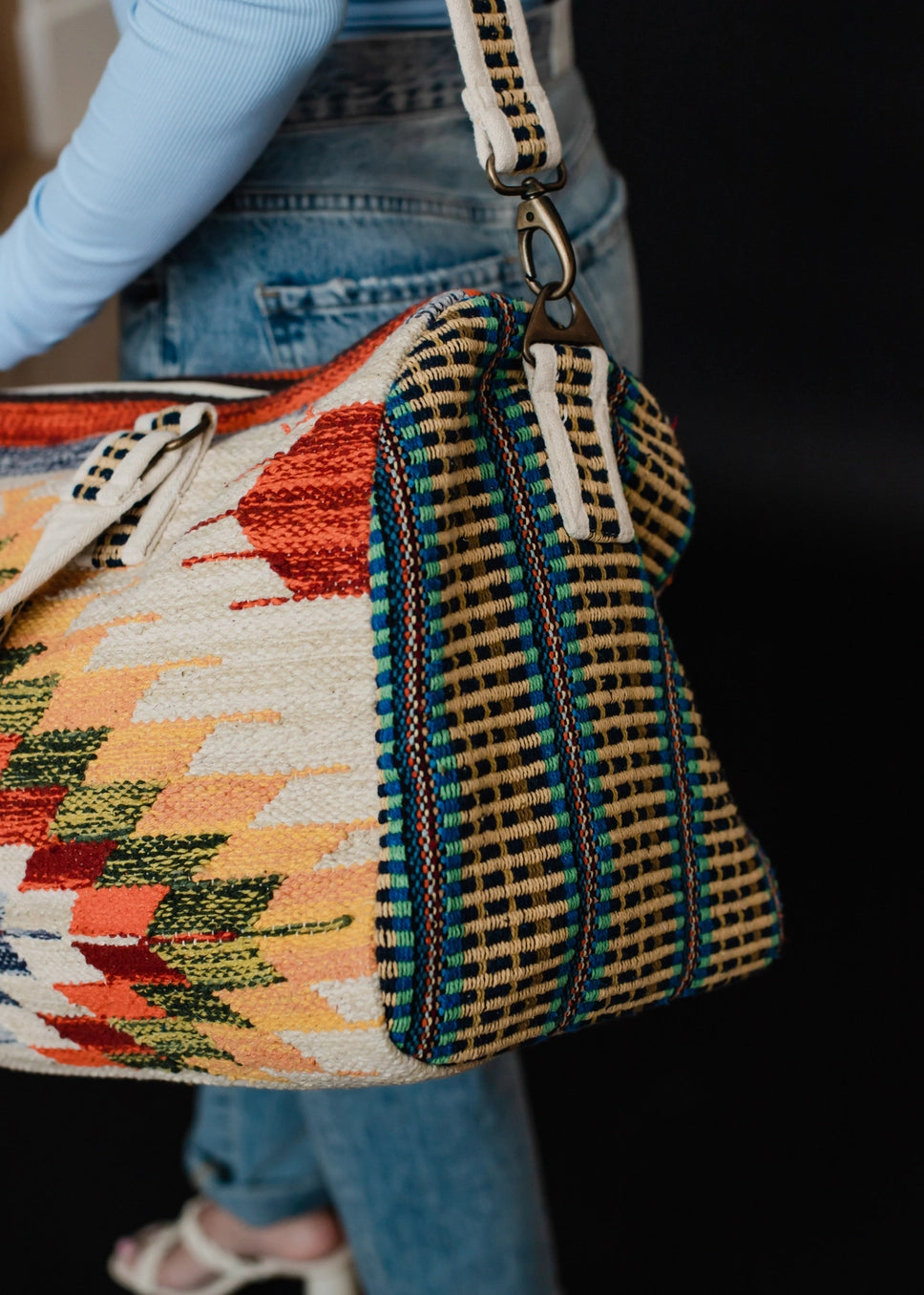 aztec duffle bag
