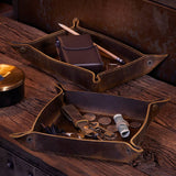 Heritage Leather Valet Tray