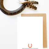 Happy Birthday Cowgirl Horse Card