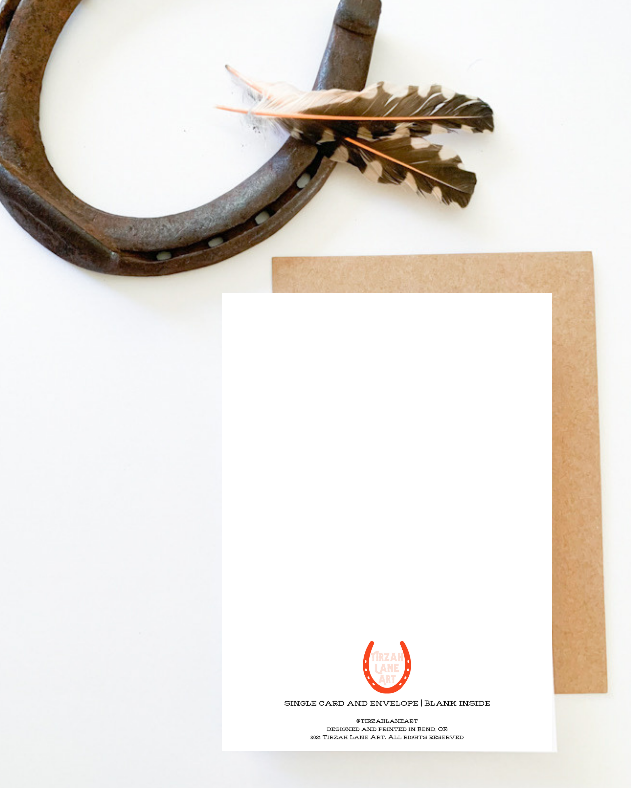 Happy Birthday Cowgirl Horse Card
