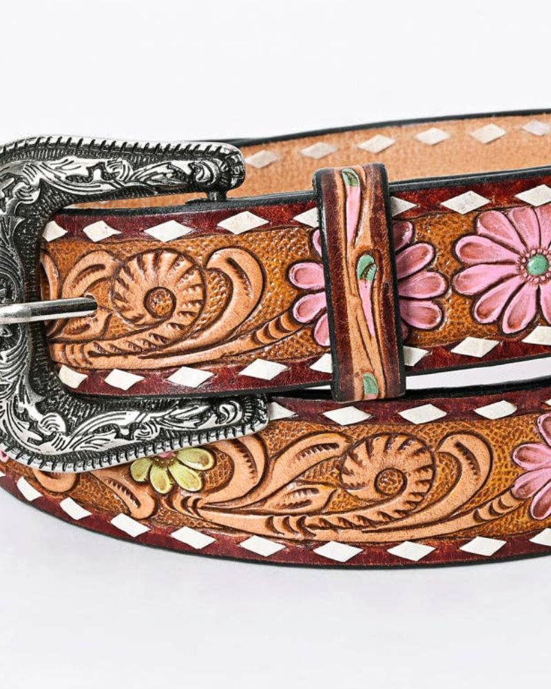 Pink Prairie Blossom Belt