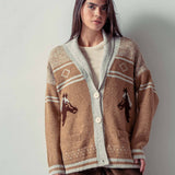 Canyon Trail Horse Cardigan