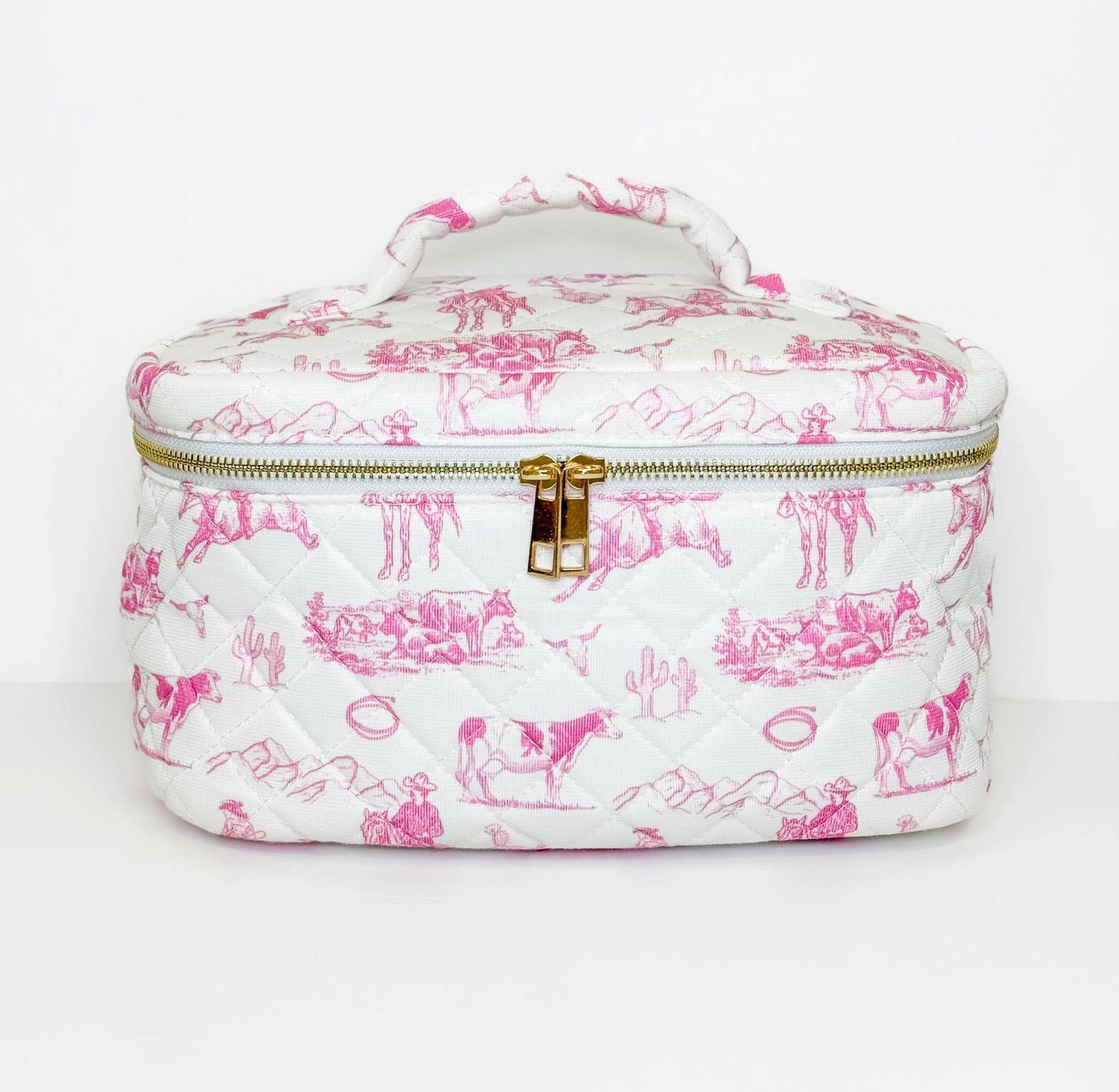 Cowgirl Charm Cosmetic Bag