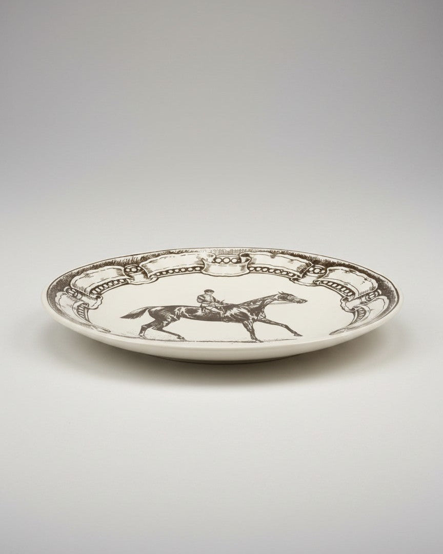 Vintage Equestrian Plate