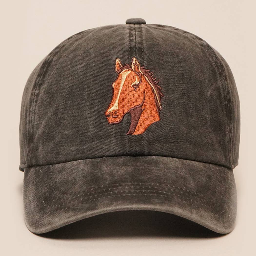 mustang baseball cap