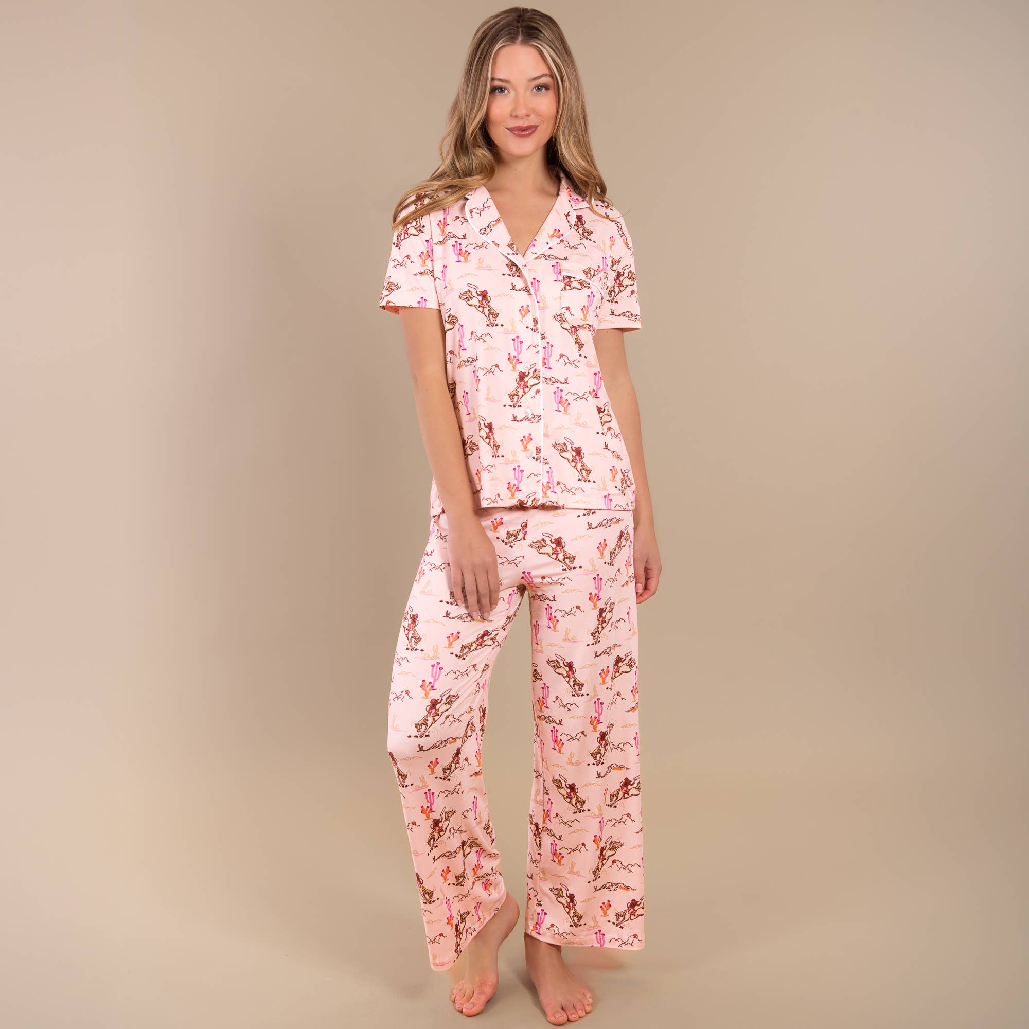Vintage Cowgirl Pajama Pants