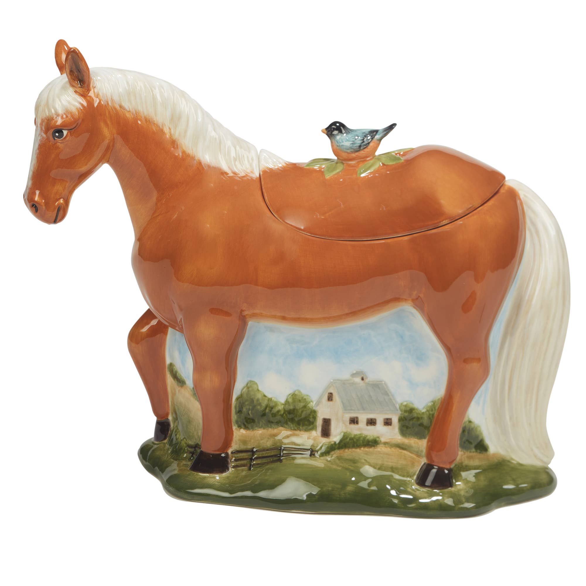 York Stables Horse Cookie Jar