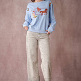 Western Icons Embroidered Sweatshirt