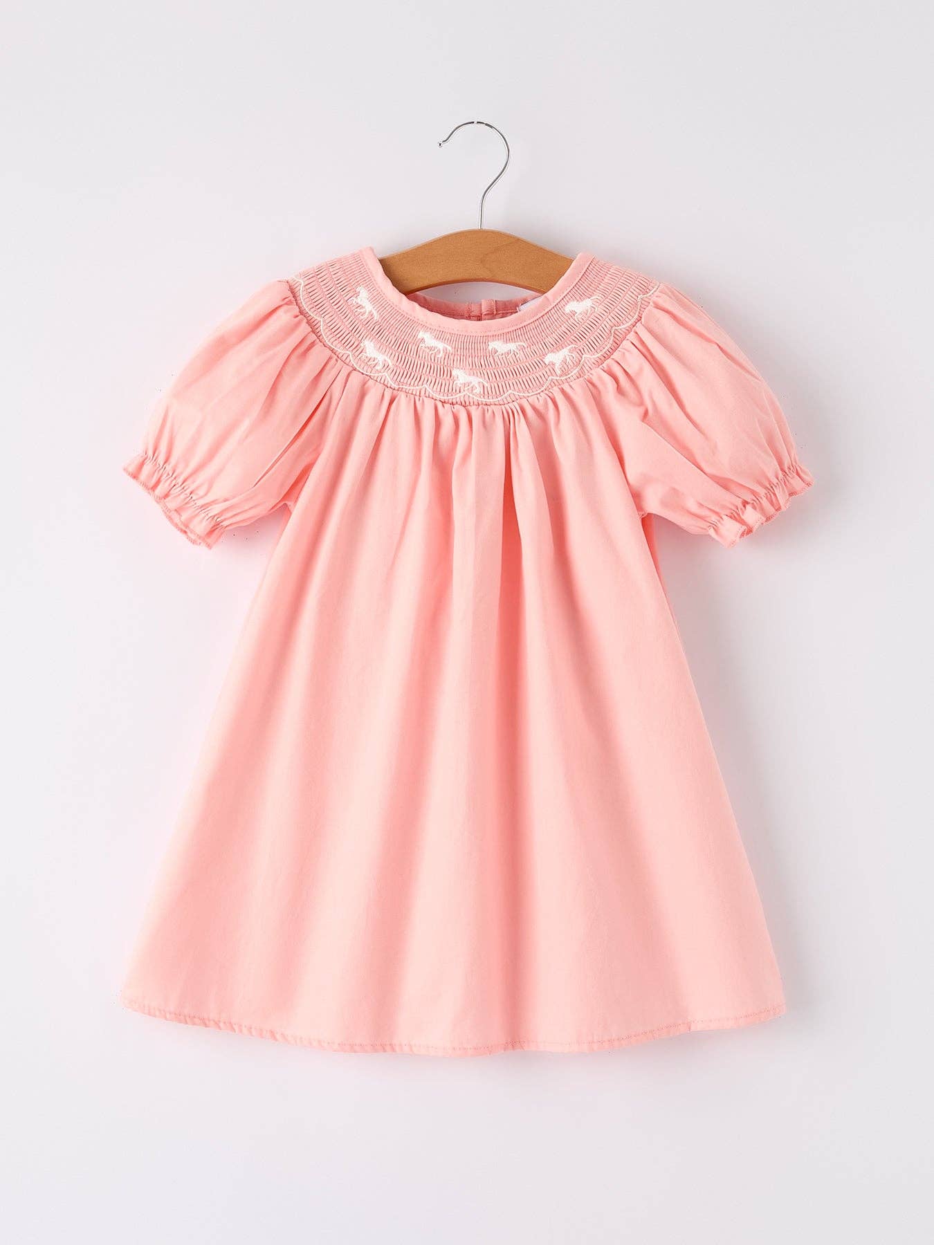 suzie embroidered horse dress