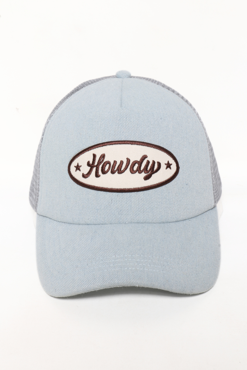 Howdy Patch Trucker Hat