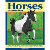 horses coloring book