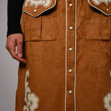 Frontier Grace Embroidered Skirt