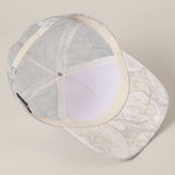 Cowboys & Co. Camo Trucker Hat (Beige)
