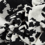 Wrangler Cowhide Stretchy Throw Blanket