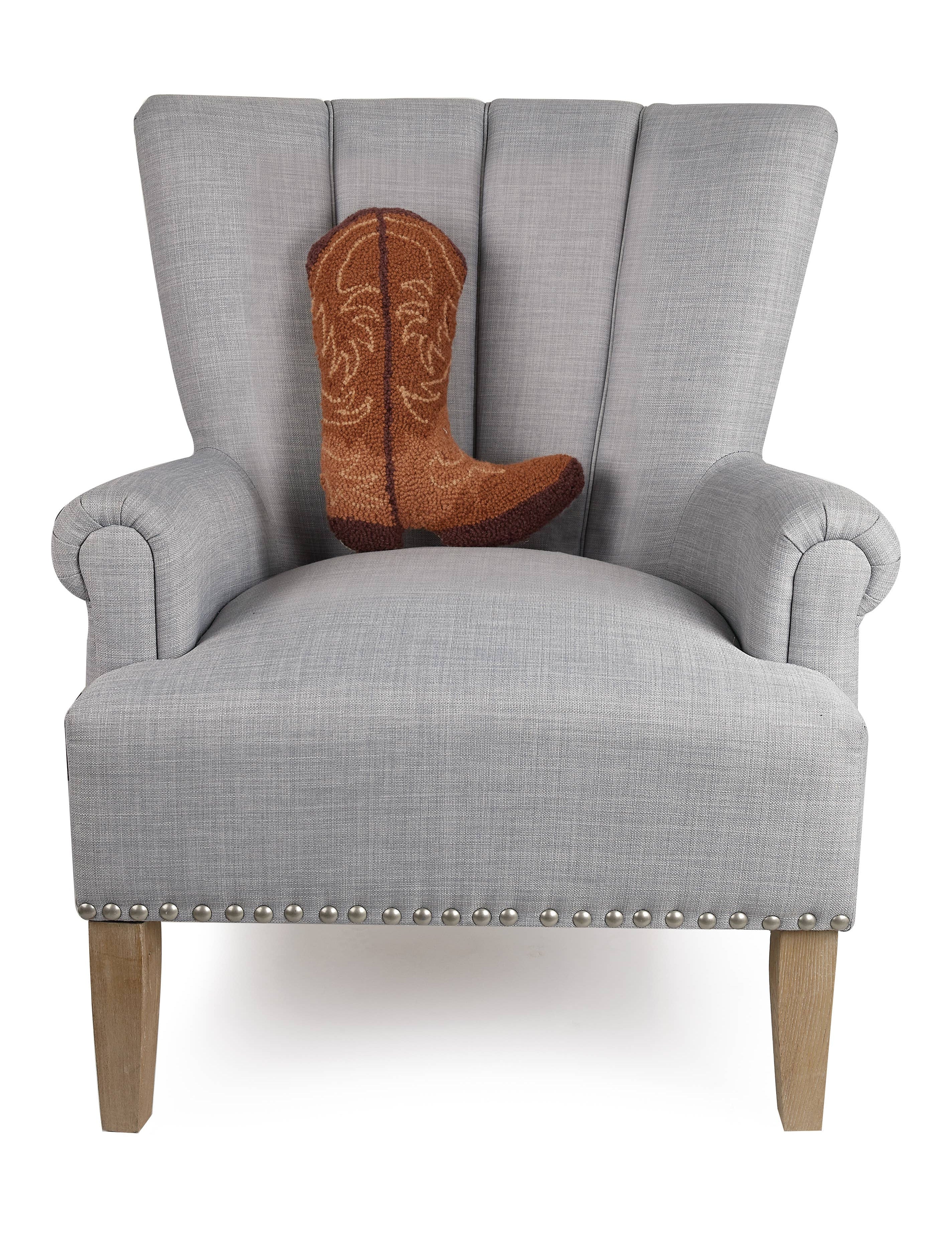 Cowboy Boot Hook Pillow