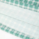 Horse Smocked Mint Plaid Dress