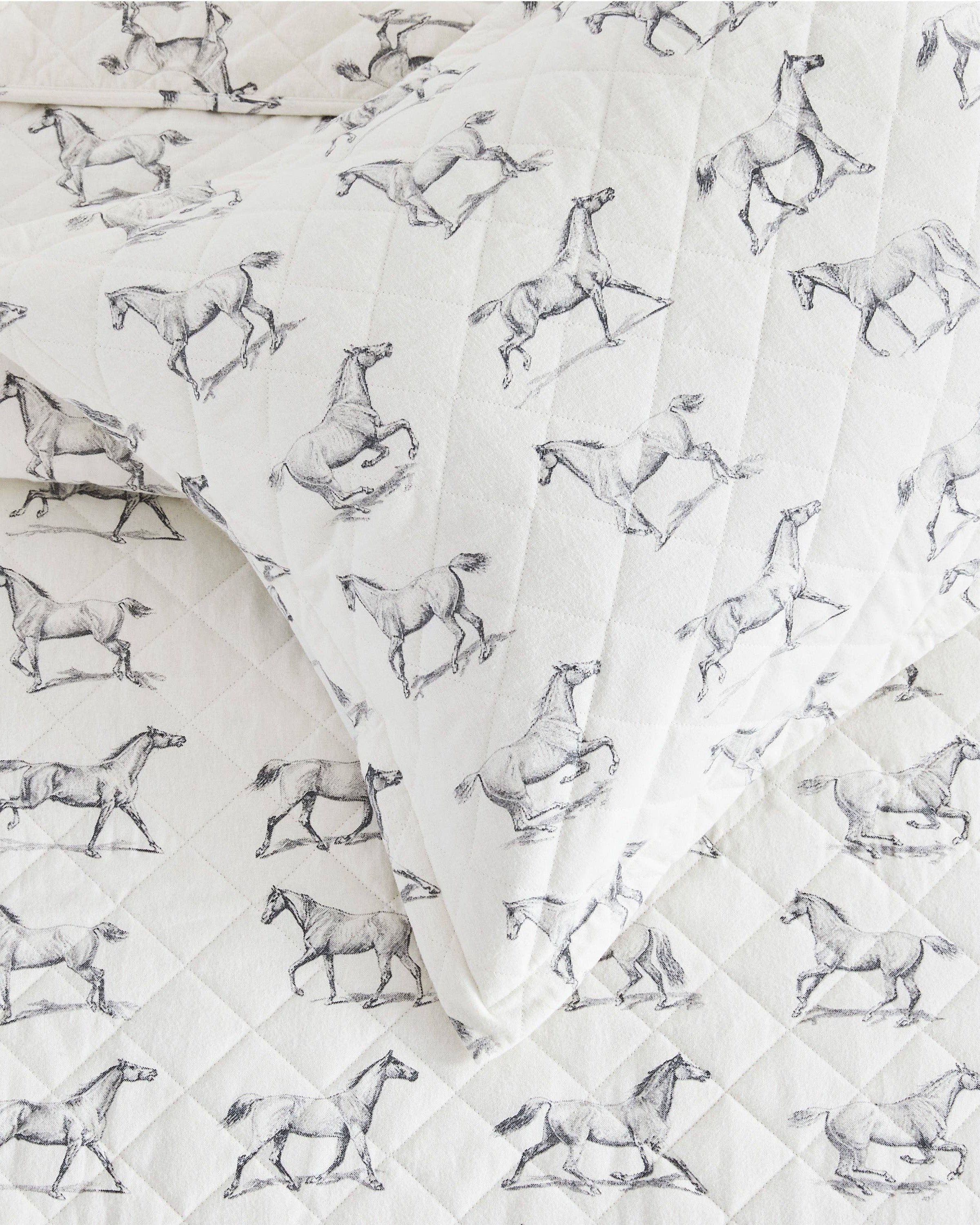 Equestrian Heirloom Quilt Set