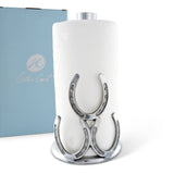 horseshoe paper towel holder